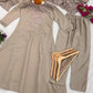 Mocha Paisley Anarkali Set