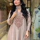 Mocha Paisley Anarkali Set