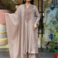 Mocha Paisley Anarkali Set