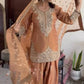 Moss Silk Kurta Farshi Palazzo Set