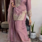 Moss Silk Kurta Farshi Palazzo Set