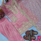 Moss Silk Kurta Farshi Palazzo Set