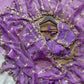 Moss Silk Leheriya Sequin Saree with Blouse
