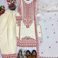 Mul Chanderi Mirror Suit