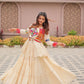 Multicolor Gamthi Work Cotton Lehenga Choli with Koti for Navratri and Festive Wear