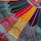 Multicolour Georgette Lehenga With Sequin Embroidery