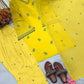 Mustard Chanderi Kurta Farshi Palazzo Set