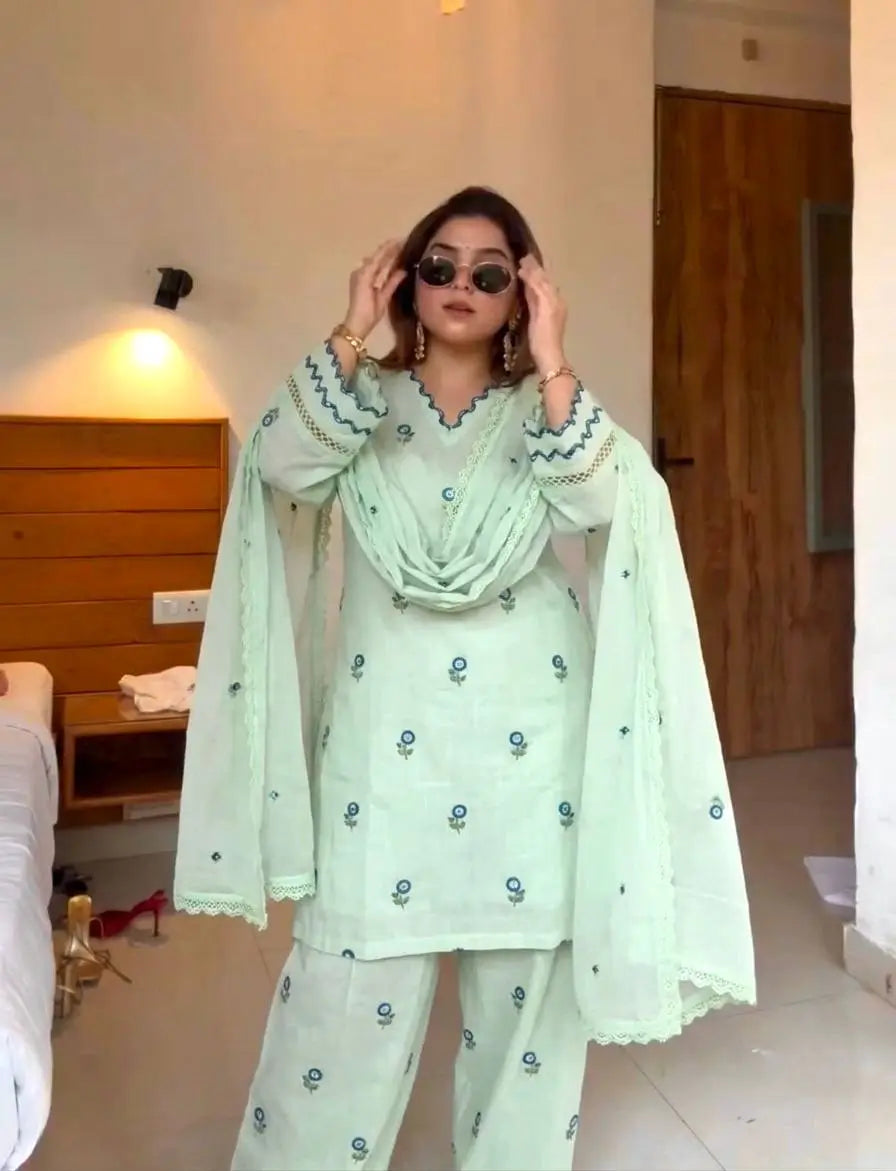 Mustard Chanderi Kurta Farshi Palazzo Set