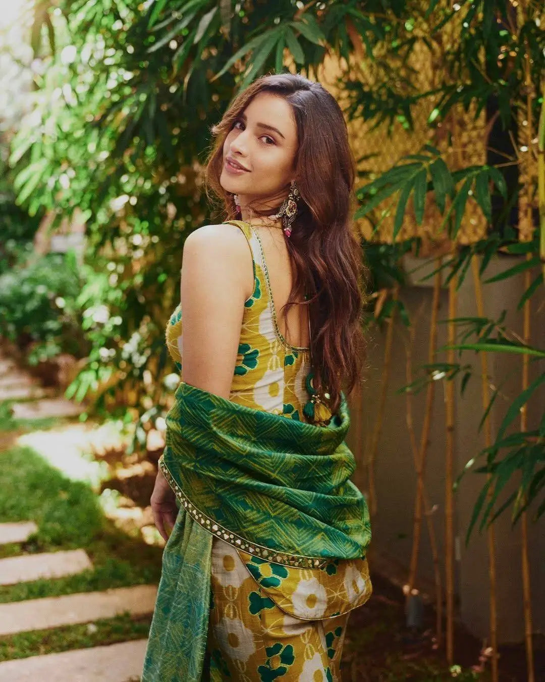 Mustard Floral Co-ord Set