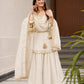 Mustard Gota Flared Sharara