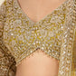 Mustard Net Sequin Embroidery Lehenga