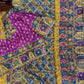 Mustard Zari Mirror Saree