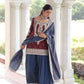 NC Silk Sequins & Coding Embroidered Top Sharara Set with Dupatta