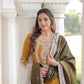 NC Silk Sequins & Coding Embroidered Top Sharara Set with Dupatta