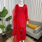 Natural Crepe Kurta Farshi Salwar With Dupatta