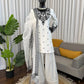 Natural Crepe Kurta Farshi Salwar With Dupatta