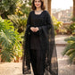 Natural Crepe Kurta Farshi Salwar With Dupatta