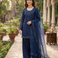 Natural Crepe Kurta Farshi Salwar With Dupatta