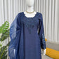 Natural Crepe Kurta Farshi Salwar With Dupatta