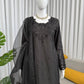 Natural Crepe Kurta Farshi Salwar With Dupatta
