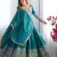 Natural Crepe Silk Embroidered Lehenga Set with Dupatta