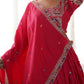 Natural Crepe Silk Embroidered Lehenga Set with Dupatta