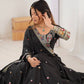 Natural Crepe Silk Embroidered Lehenga Set with Dupatta