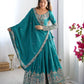 Natural Crepe Silk Embroidered Lehenga Set with Dupatta