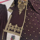 Natural Crepe Silk Zari Embroidery Sharara Set