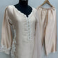 Natural Silk Embroidered Palazzo Suit for Festive and Wedding Occasions