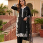 Natural Silk Embroidered Palazzo Suit for Festive and Wedding Occasions