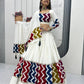 Navratri Special Multicolor Cotton Lehenga Choli Set