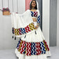 Navratri Special Multicolor Cotton Lehenga Choli Set