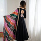 Navratri Special Premium Designer Khadi Cotton Gown Set with Dupatta