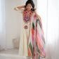 Navratri Special Premium Designer Khadi Cotton Gown Set with Dupatta