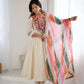 Navratri Special Premium Designer Khadi Cotton Gown Set with Dupatta