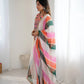 Navratri Special Premium Designer Khadi Cotton Gown Set with Dupatta