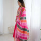 Navratri Special Premium Designer Khadi Cotton Gown Set with Dupatta