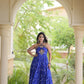 Navratri Wear Bandhani Kutchi Patchwork Anarkali Gown