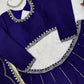 Navy Kalka Embroidered Lehenga Set