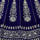 Navy Kalka Embroidered Lehenga Set