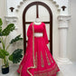 Navy Kalka Embroidered Lehenga Set