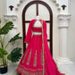 Navy Kalka Embroidered Lehenga Set
