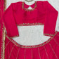 Navy Kalka Embroidered Lehenga Set