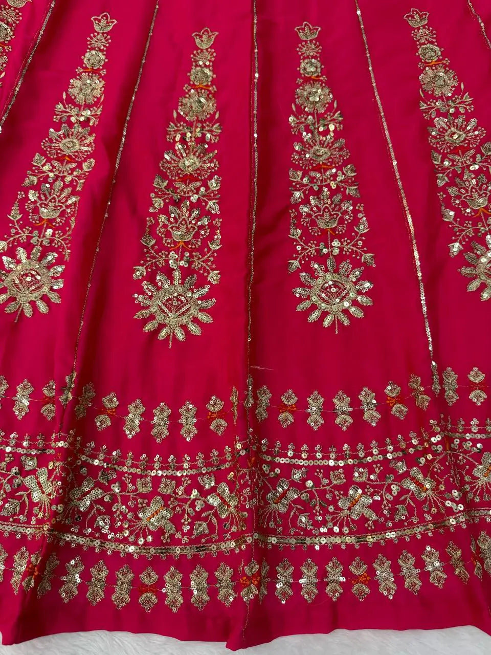 Navy Kalka Embroidered Lehenga Set