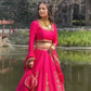 Navy Kalka Embroidered Lehenga Set