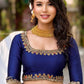 Navy Kalka Embroidered Lehenga Set