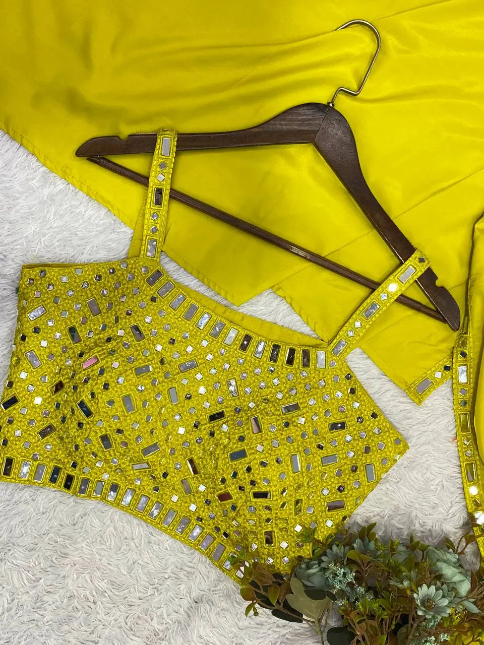 Neon Green Mirror Co-ord Set