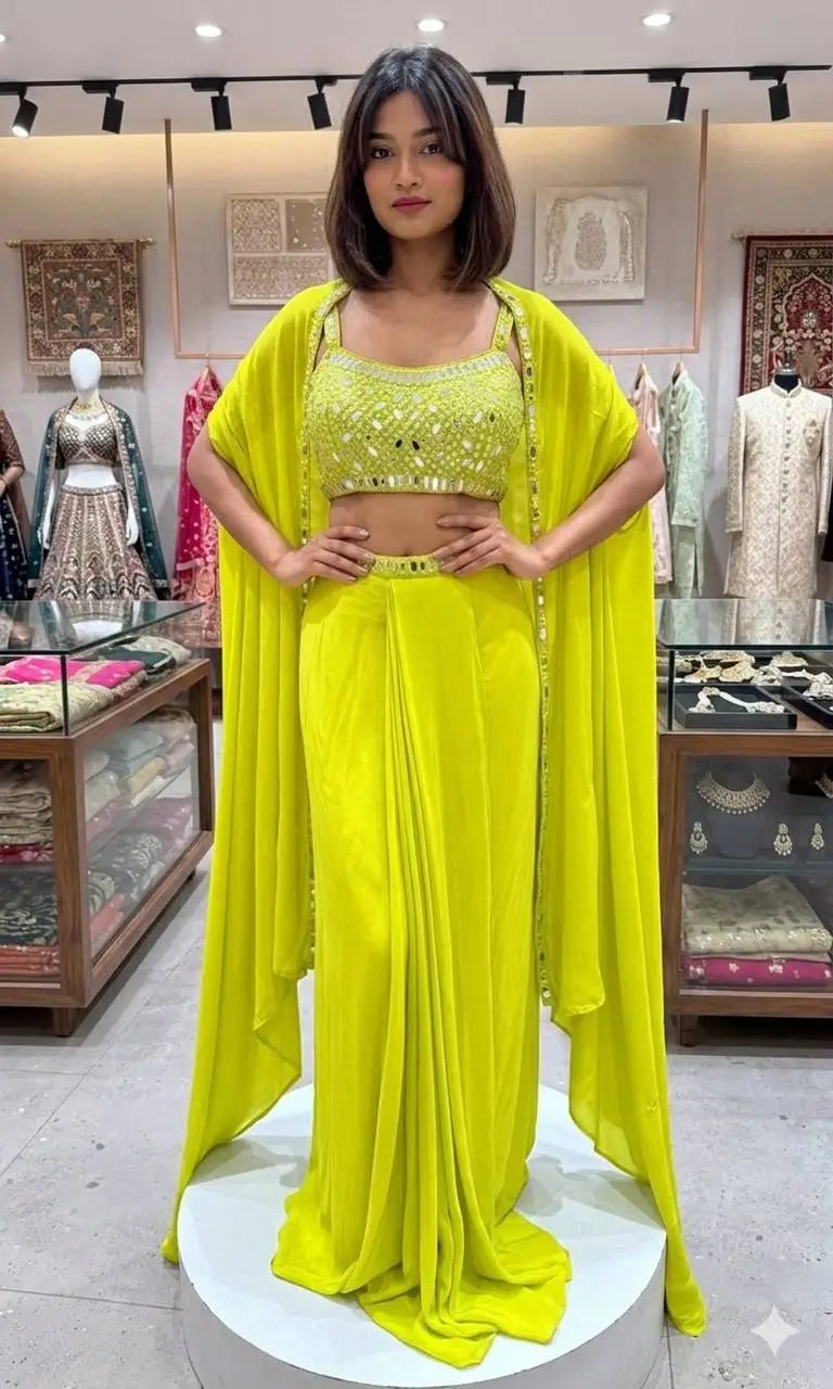 Neon Green Mirror Co-ord Set