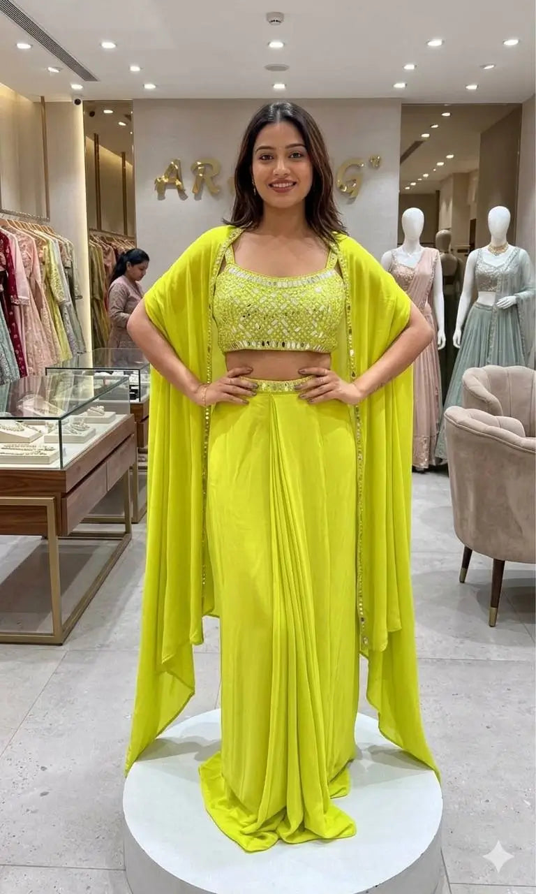 Neon Green Mirror Co-ord Set